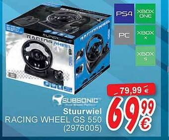 Cora Stuurwiel racing wheel gs 550 aanbieding