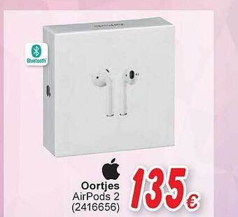 Cora Oortjes airpods 2 aanbieding