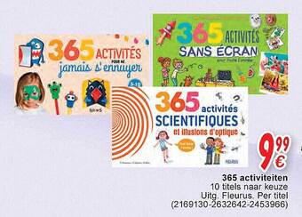 Cora 365 activiteiten aanbieding