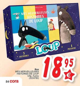 Cora Box mes merveilleuses histoires de loup aanbieding