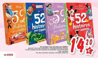 Cora 52 verhalen voor het hele jaar disney aanbieding