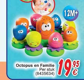 Cora Octopus en familie aanbieding