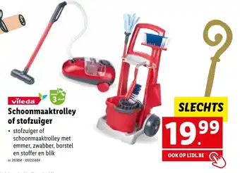 Lidl Vileda Schoonmaaktrolley of stofzuiger 392858-100355684 aanbieding