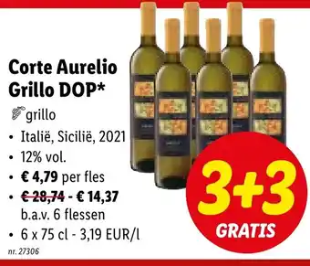 Corte Aurelio Grillo DOP 6 x 75 cl