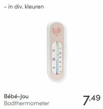 Baby & Tiener Bébé-jou badthermometer aanbieding