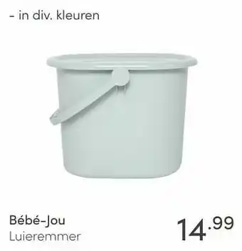 Baby & Tiener Bébé-jou luieremmer aanbieding