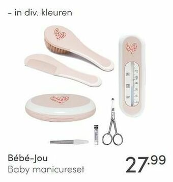 Baby & Tiener Bébé-jou baby manicureset aanbieding