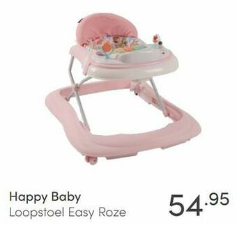 Baby & Tiener Happy baby loopstoel easy roze aanbieding