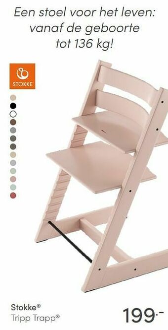 Baby & Tiener Stokke tripp trapp aanbieding