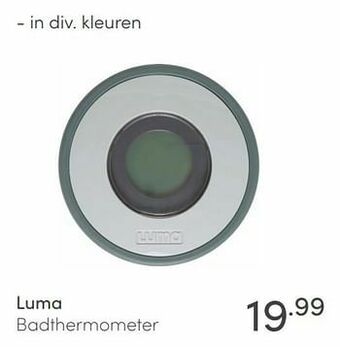 Luma badthermometer