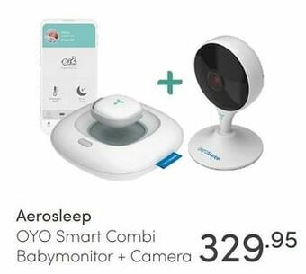 Baby & Tiener Aerosleep oyo smart combi babymonitor + camera aanbieding