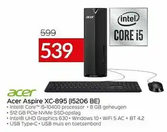 Selexion Acer aspire xc-895 i5206 be aanbieding