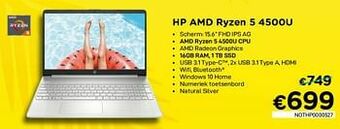Hp amd ryzen 5 4500u