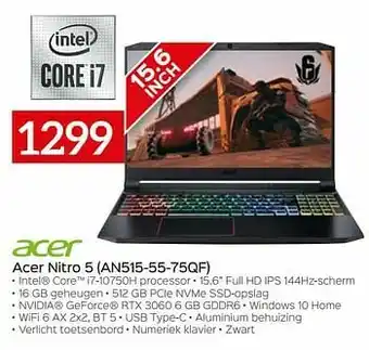 Selexion Acer nitro 5 an515-55-75qf aanbieding