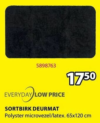Jysk Sortbirk deurmat aanbieding