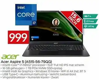 Selexion Acer aspire 5 a515-56-79qg aanbieding