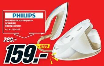 MediaMarkt Philips perfectcare aqua pro gc9415-60 stoomgenerator aanbieding