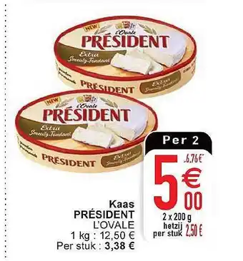 Cora Kaas president l'ovale aanbieding