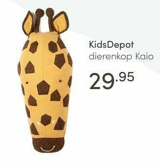 Baby & Tiener Kidsdepot dierenkop kaio aanbieding