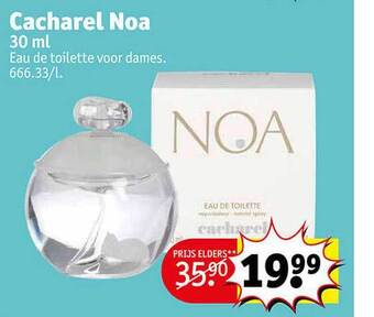 Kruidvat Cacharel noa 30 ml aanbieding