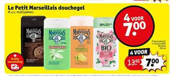 Kruidvat Le petit marseillais douchegel aanbieding
