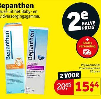 Kruidvat Bepanthen aanbieding