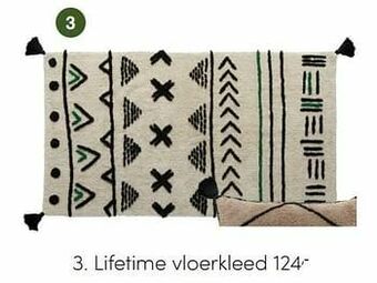 Baby & Tiener Lifetime vloerkleed aanbieding