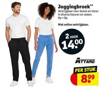 Kruidvat Joggingbroek aanbieding