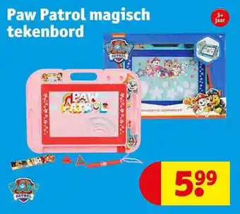 Kruidvat Paw patrol magisch tekenbord aanbieding