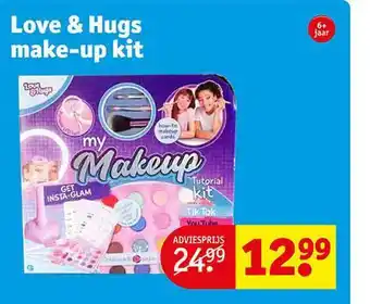 Kruidvat Love & hugs make-up kit aanbieding