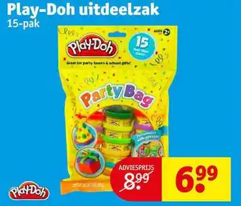 Kruidvat Play-doh uitdeelzak aanbieding