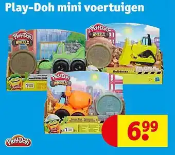Kruidvat Play-doh mini voertuigen aanbieding