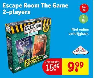 Kruidvat Escape room the game 2-players aanbieding