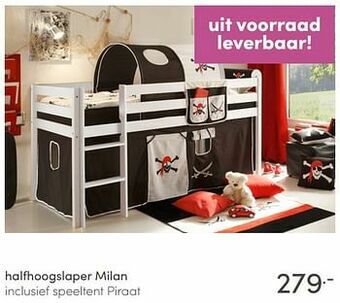 Baby & Tiener Halfhoogslaper milan aanbieding