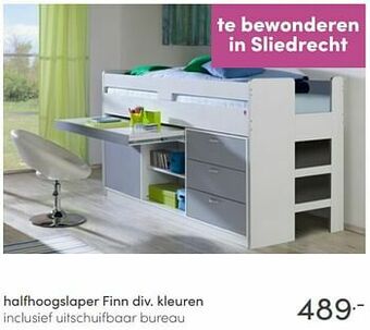 Baby & Tiener Halfhoogslaper finn div. kleuren aanbieding