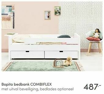 Baby & Tiener Bopita bedbank combiflex aanbieding