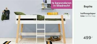 Baby & Tiener Bopita halfhoogslaper lisa rechte trap aanbieding