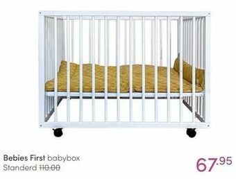 Baby & Tiener Bebies first babybox standerd aanbieding