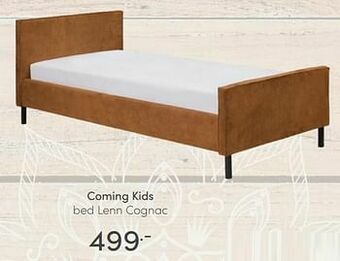 Baby & Tiener Coming kids bed lenn cognac aanbieding