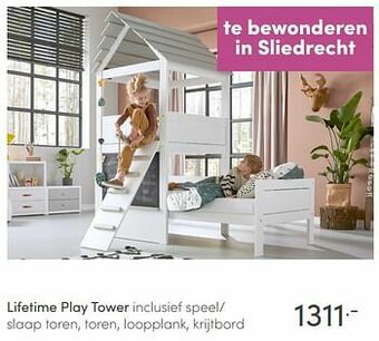 Baby & Tiener Lifetime play tower aanbieding