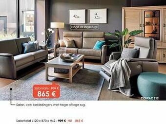 Krea Salontafel aanbieding