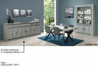 Krea Tafel aanbieding