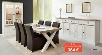 Krea Tafel aanbieding