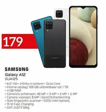 Selexion Samsung galaxy a12 sua125 aanbieding