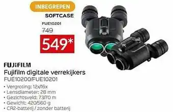 Selexion Fujifilm digitale verrekijkers fue10201 aanbieding