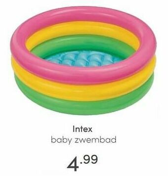 Baby & Tiener Intex baby zwembad aanbieding