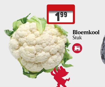 Delhaize Bloemkool Stuk aanbieding