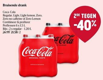 Delhaize Coca-Cola Bruisende Drank aanbieding