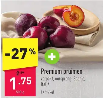ALDI Premium pruimen 500g aanbieding