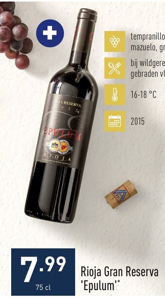 Rioja Gran Reserva Epulum 75cl